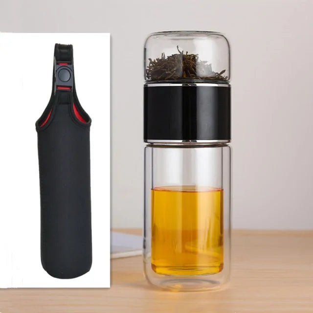 Tea Glass Bottle Infuser