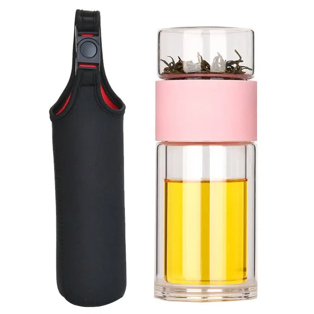 Tea Glass Bottle Infuser