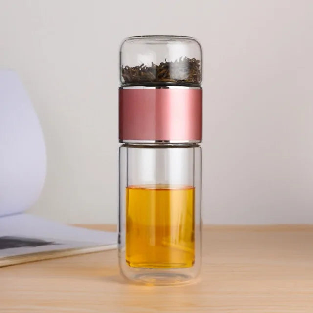 Tea Glass Bottle Infuser