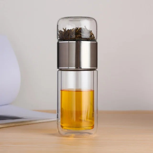 Tea Glass Bottle Infuser