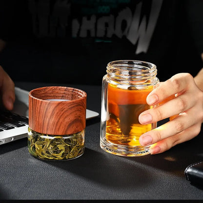 Tea Glass Bottle Infuser